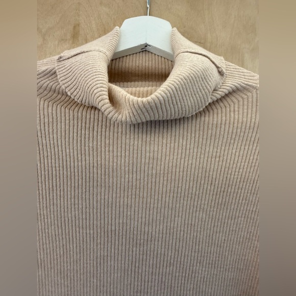 Princess Polly Cream Ribbed Turtleneck - Picture 6 of 11